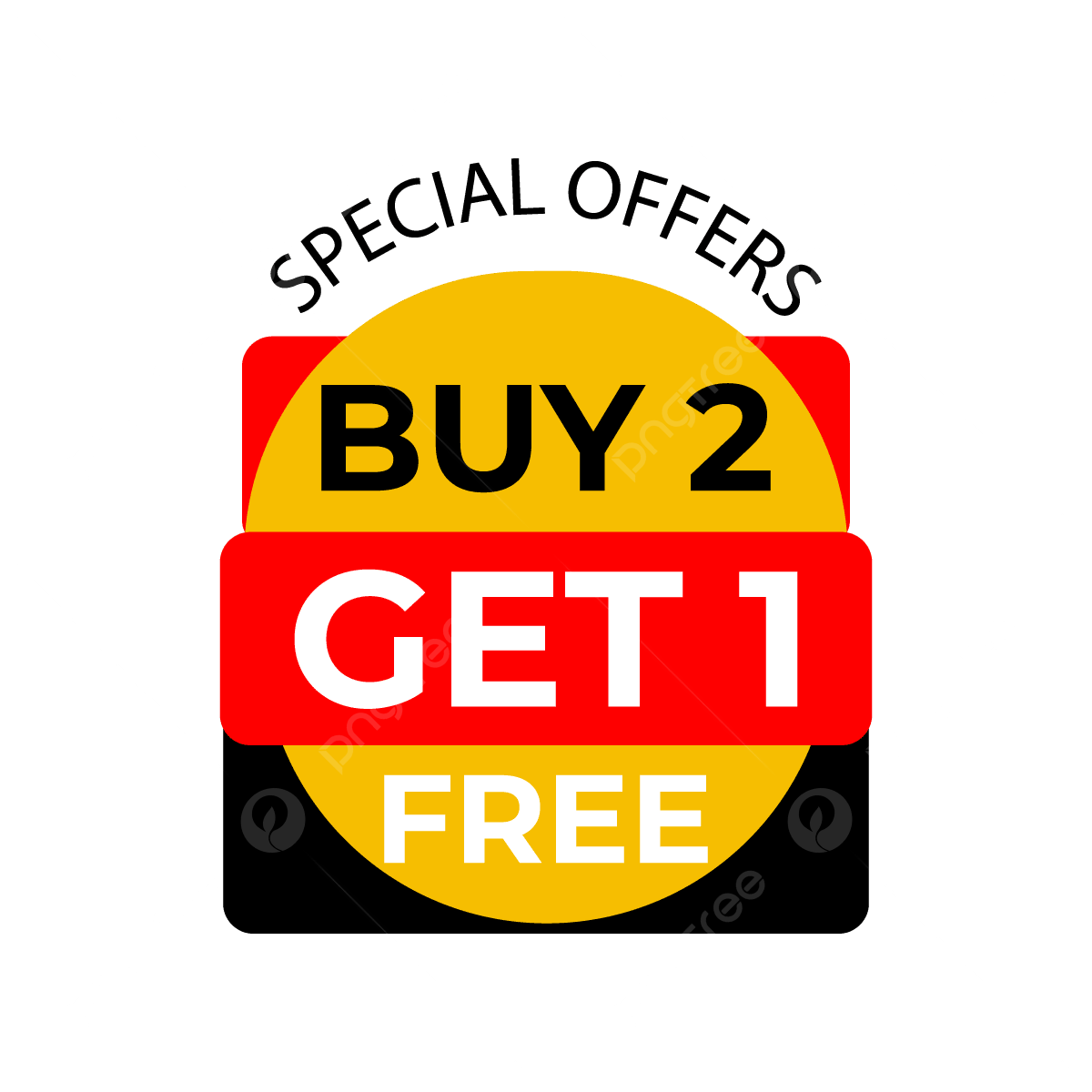 Buy 2 Get 1 Free This Weekend Only, Buy 2 Get 1 Free, Offer Banner ...